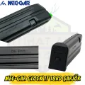 MEC-GAR Glock 17 9mm 18RD AFC Tabanca Şarjörü - Isıl İşlemli Karbon Çelik