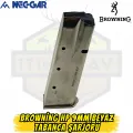 Mec-Gar Browning 14 lü Beyaz Şarjörü 9mm Nikel