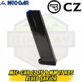 MEC-GAR CZ 75 9mm 17RD Blued (Siyah) Şarjör - Yüksek Kapasiteli Profesyonel Seri