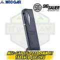 MEC-GAR Sig Sauer P228 9mm 15RD HT Siyah Şarjör - Isıl İşlemli Karbon Çelik