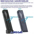 MEC-GAR Sig Sauer P229-1 / E2 9mm 17RD AFC Şarjör - Plus-2 Kapasiteli Profesyonel Seri