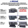 MEC-GAR Para-Ordnance P13 .45 ACP 10RD Siyah Şarjör - Isıl İşlemli Karbon Çelik