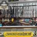 Mozzberk Sarı Full Gravür İşlemeli 7+1 Yarı Otomatik Av Tüfeği - Şafak Silah Sanayi