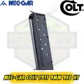 MEC-GAR Colt 1911 9mm 9RD HT Siyah Şarjör - 9lu