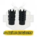 36 Kalibre (.410 Ga) Keskin Hatlı Taktik Alev Gizleyen - Agresif Tasarım Namlu Freni