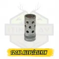 12 Kalibre Delikli Taktik Alev Gizleyen - Beyaz Kaplamalı (Özel Seri)