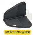 Premium Sert Gövdeli Tabanca Taşıma Çantası - EVA Korumalı (45 mm Slim Seri)