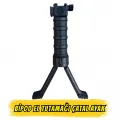 Açılır Bipod El Tutamağı Çatal Ayak
