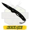 Alaska Siyah Ufak Ekonomik Çakı - Açık Uzunluk 15 cm Kapalı 9 cm