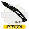 Alaska Siyah Ufak Ekonomik Çakı - Açık Uzunluk 15 cm Kapalı 9 cm