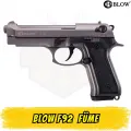 Blow F92 Kurusıkı Tabanca (Füme Renk)