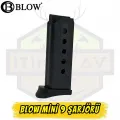 Blow Mini 9 Kurusıkı Tabanca Yedek Şarjörü (5+1 Kapasite)