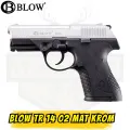 Blow TR 14 02 Kurusıkı Tabanca - Mat Krom (Glock Tipi Tasarım)