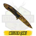 Welder Full Kamuflaj Orman Desenli Çakı - Açık Uzunluk 20 cm Kapalı 11 cm