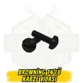 Browning 14lü Tabanca Kabze Vidası 2 Adet - Siyah