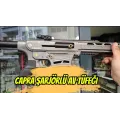 CAPRA KM-12 ŞARJÖRLÜ YARI OTOMATİK AV TÜFEĞİ FÜME SARI PARÇALI