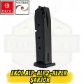 Ekol Alp / Alp 2 / Alper Kuru Sıkı Tabanca Şarjör - Siyah (14+1 Kapasite)