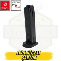 Ekol NIG 211 Kuru Sıkı Tabanca Şarjör - Siyah (17+1 Kapasite)