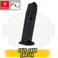 Ekol Sava Magnum Kuru Sıkı Tabanca Şarjör - Siyah (15+1 Kapasite)