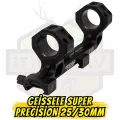 Geissele Super Precision AR-15 Dürbün Montaj Ayağı - 25/30mm Siyah (SOPMOD)