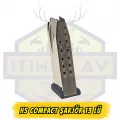 HS9 Sub Compact 9mm 13 Kapasiteli Şarjör - Parlak Krom