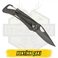 Huntink Katlanır Çakı Carbon Görünüm Kemer Klipsli - Açık Uzunluk 14.5 cm Kapalı 9 cm Hafif