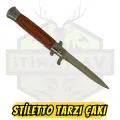 İtalyan Stiletto Tarzı Çakı - Açık Uzunluk 22.5 cm Kapalı 12.5 cm
