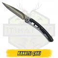 Kanat Figürlü Bıçak Katlanır Çakı - Açık Uzunluk 16.5 cm Kapalı 9 cm