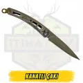 Kanat Figürlü Bıçak Katlanır Çakı - Açık Uzunluk 16.5 cm Kapalı 9 cm