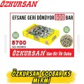 Özkursan 600 Bar Yüksek Basınçlı 9mm P.A.K. Kurusıkı Mermisi (50 Adet)