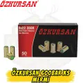 Özkursan 9mm R.K. Toplu Tabanca Kurusıkı Mermisi (50 Adet)
