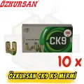 Özkursan CK 9 9mm Kurusıkı Mermisi 10 Kutu (500 Adet) - Avantajlı Paket
