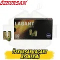 Özkursan LAGANT 9mm P.A.K. Kurusıkı Mermisi (50 Adet) - Premium Seri
