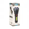 PANTHER PT-6106 600 Lümen 3 Watt Led + Cob Led USB Şarjlı El Feneri