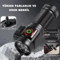 Powerdex PD-7007 Şarjlı El Feneri 15W