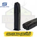 Sarsılmaz 9mm Yedek Şarjör - 15+1 Kapasite (Kılınç 2000, B6, P8 Uyumlu)