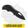 Spider E318 Katlanır Çakı - Örümcek Ağı Desenli Açık 16 cm Kapalı 10 cm