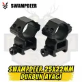 Swamp Deer 25mm x 22mm Kompakt Dürbün Montaj Ayağı - İki Parçalı Set