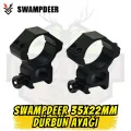 Swamp Deer 35mm x 22mm Ultra Profesyonel Dürbün Montaj Ayağı - İki Parçalı Set