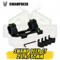 Swamp Deer CT Su Terazili Dürbün Montaj Ayağı - 22mm Tek Parça (Siyah)