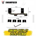 Swamp Deer CT Su Terazili Dürbün Montaj Ayağı - 22mm Tek Parça (Siyah)