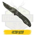 SWAT Katlanır Çakı Kamuflaj Desenli - Açık Uzunluk 17.5 cm Kapalı 10.5 cm