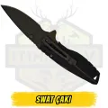 SWAT SW375 Katlanır Çakı Polimer Sap - Açık Uzunluk 18 cm Kapalı 10 cm