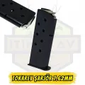 Tokarev M57 (Kısa Takarruf Parabellum) 7.62mm Tabanca Şarjörü 8 Mermi Kapasiteli Boyu 108mm Kalınlık 37mm
