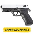 Zoraki 2918 Mat Krom Kurusıkı Ses Tabancası (18+1 Kapasite)
