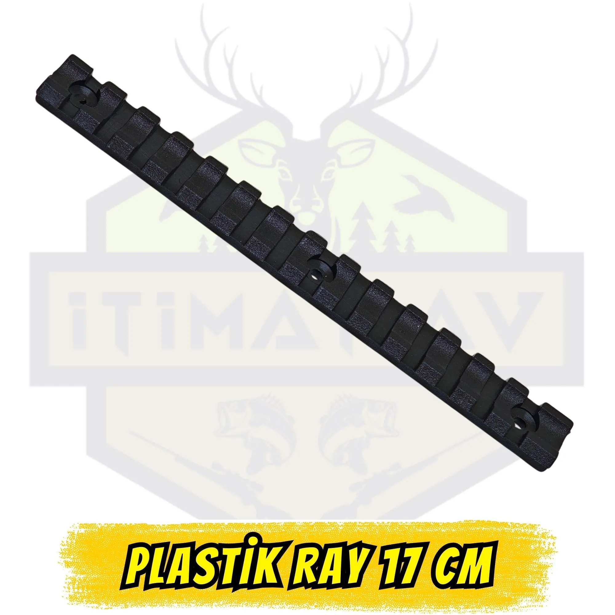 17 cm Polimer Pikatini Ray Aparatı (22 mm Aksesuar Yolu)