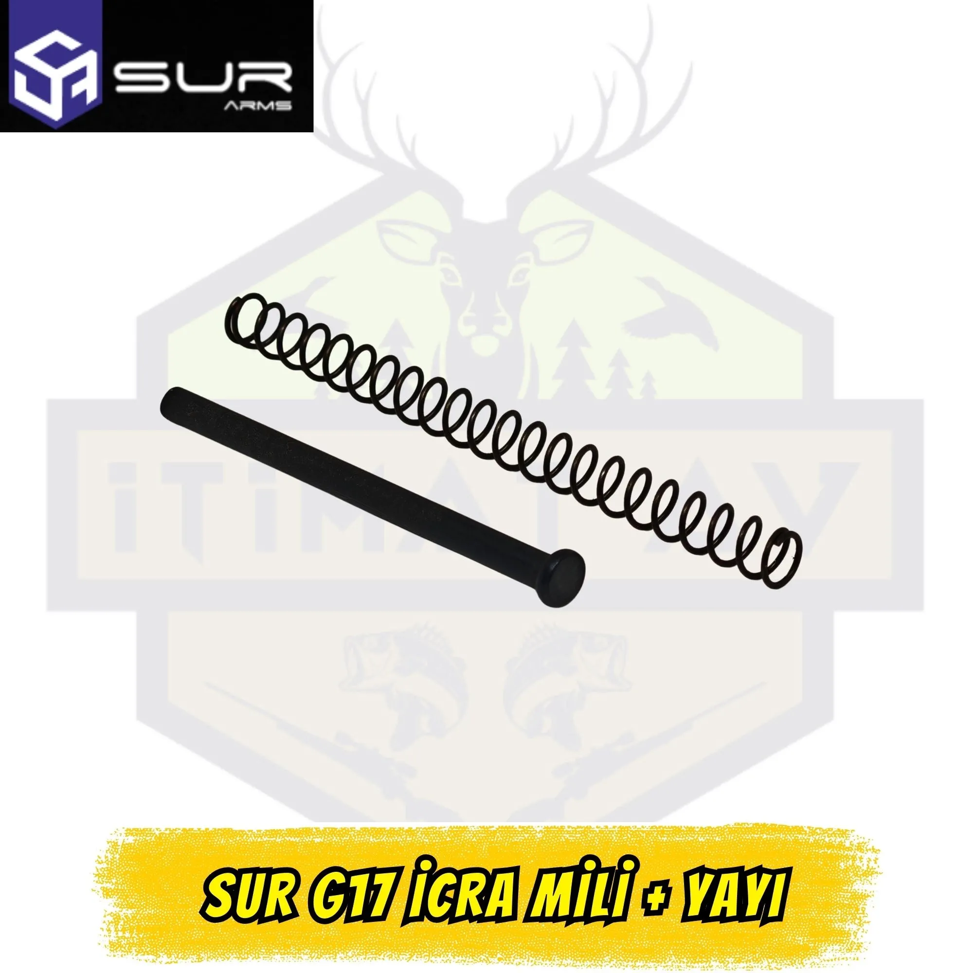 SUR G17 (Glock Tipi) İcra Mili ve İcra Yayı Takımı