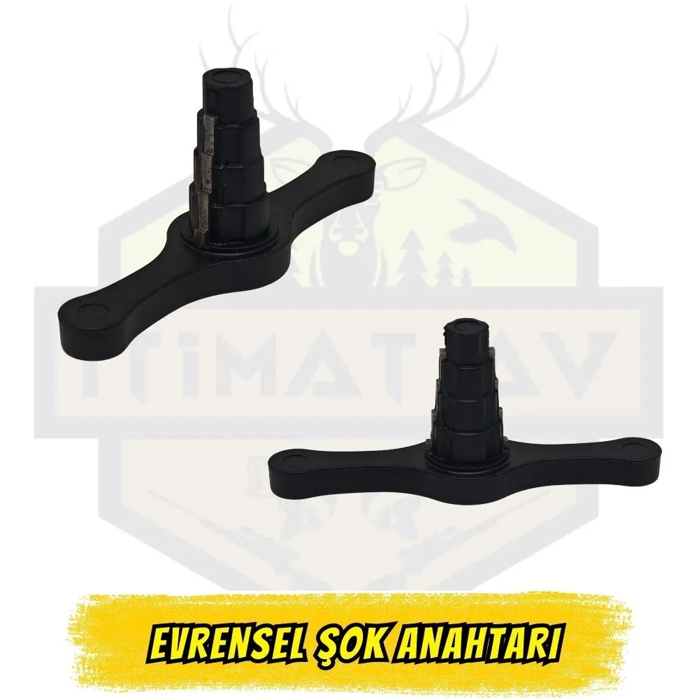 Evrensel Tüm Kalibrelere Uygun Yıldız Tipi Şok Anahtarı