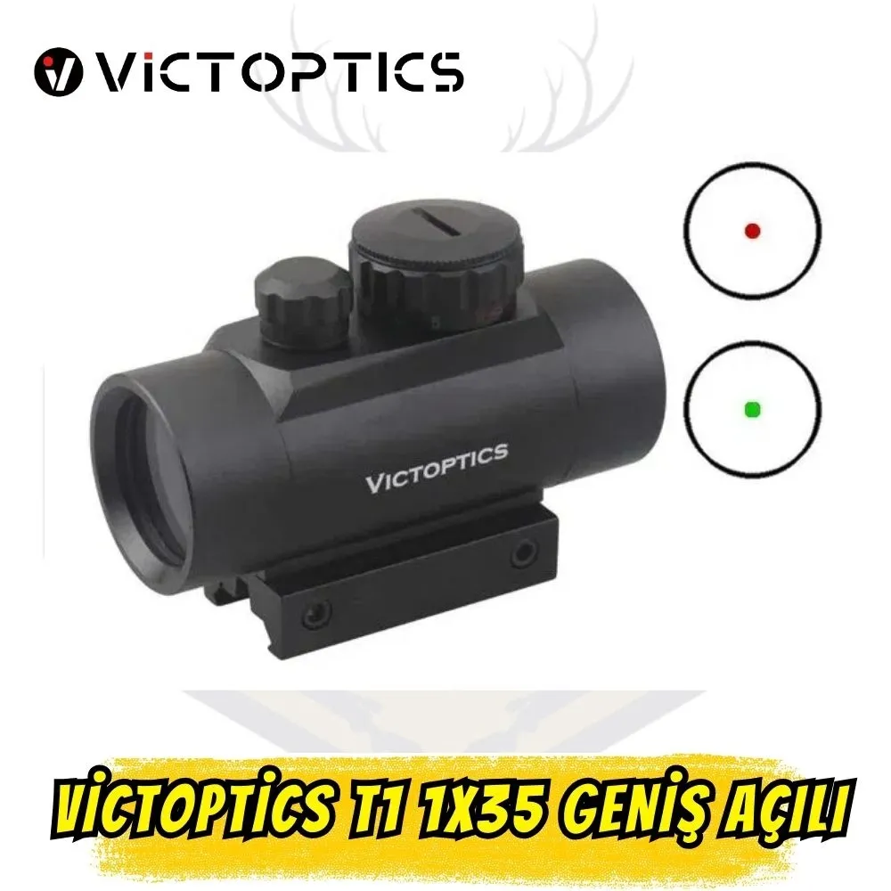 Victoptics T1 1x35 Geniş Açılı Red-Dot Nişangah (RDSL-05)
