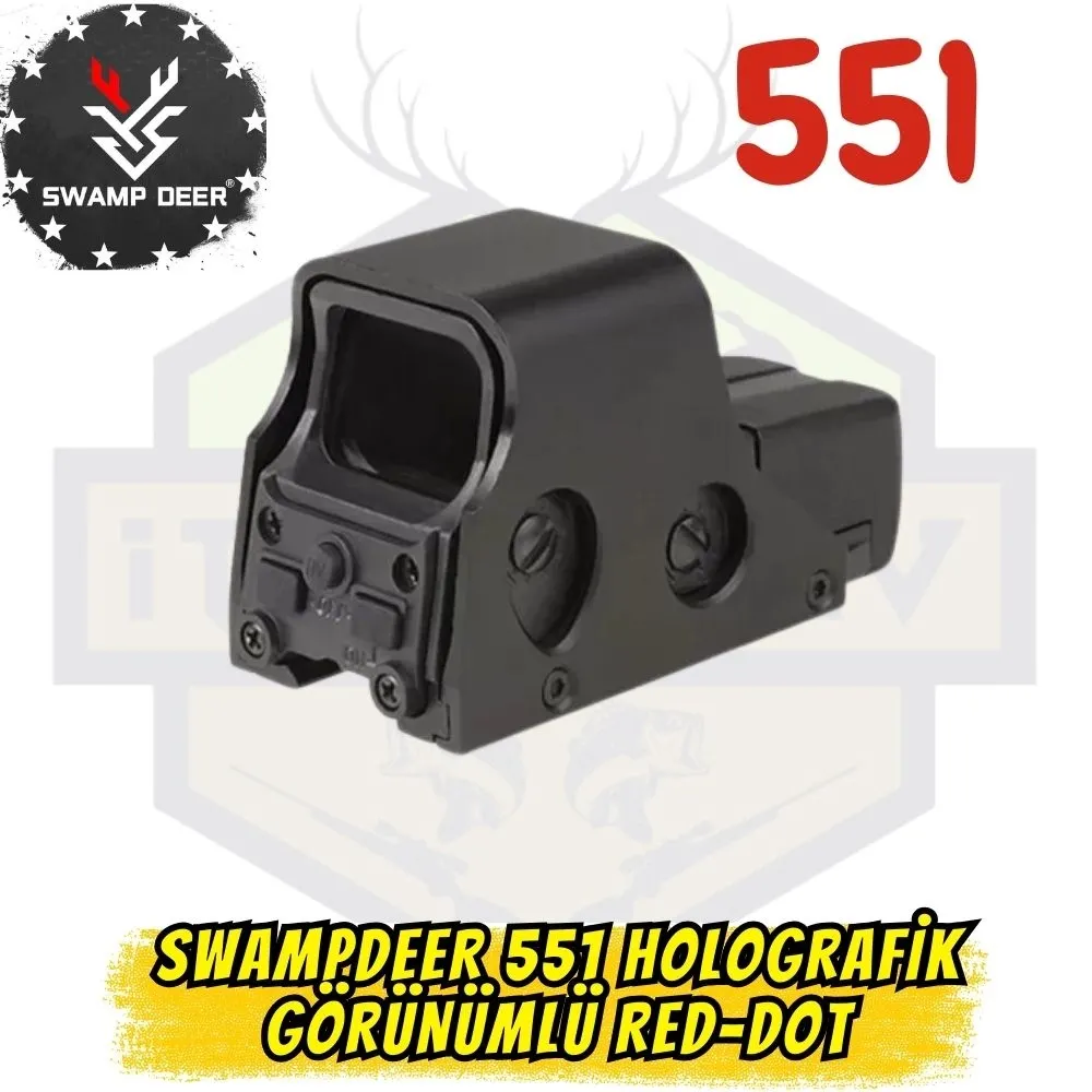 Swampdeer 551 Holografik Görünümlü Red-Dot Nişangah